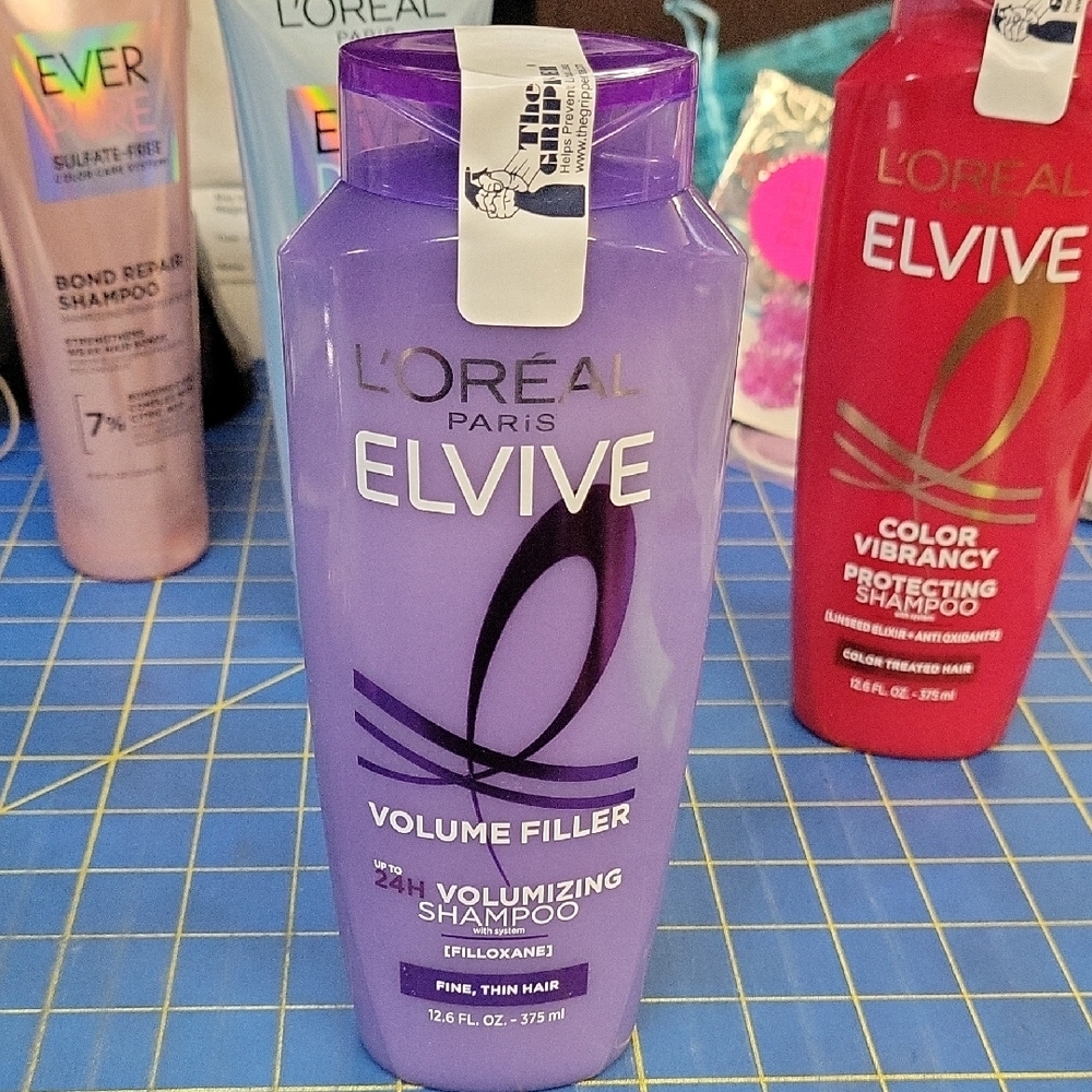 L'Oreal Elvive Volume Filler Shampoo - 375ml New Bottle